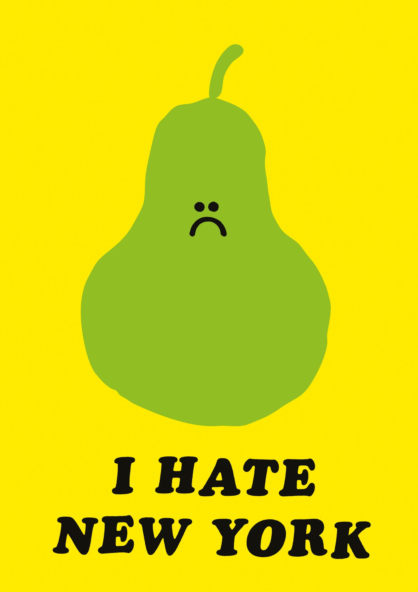 I Hate New York by Al Murphy UNFRAMED