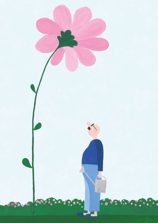 “The Big Flower” Daniel Frost UNFRAMED