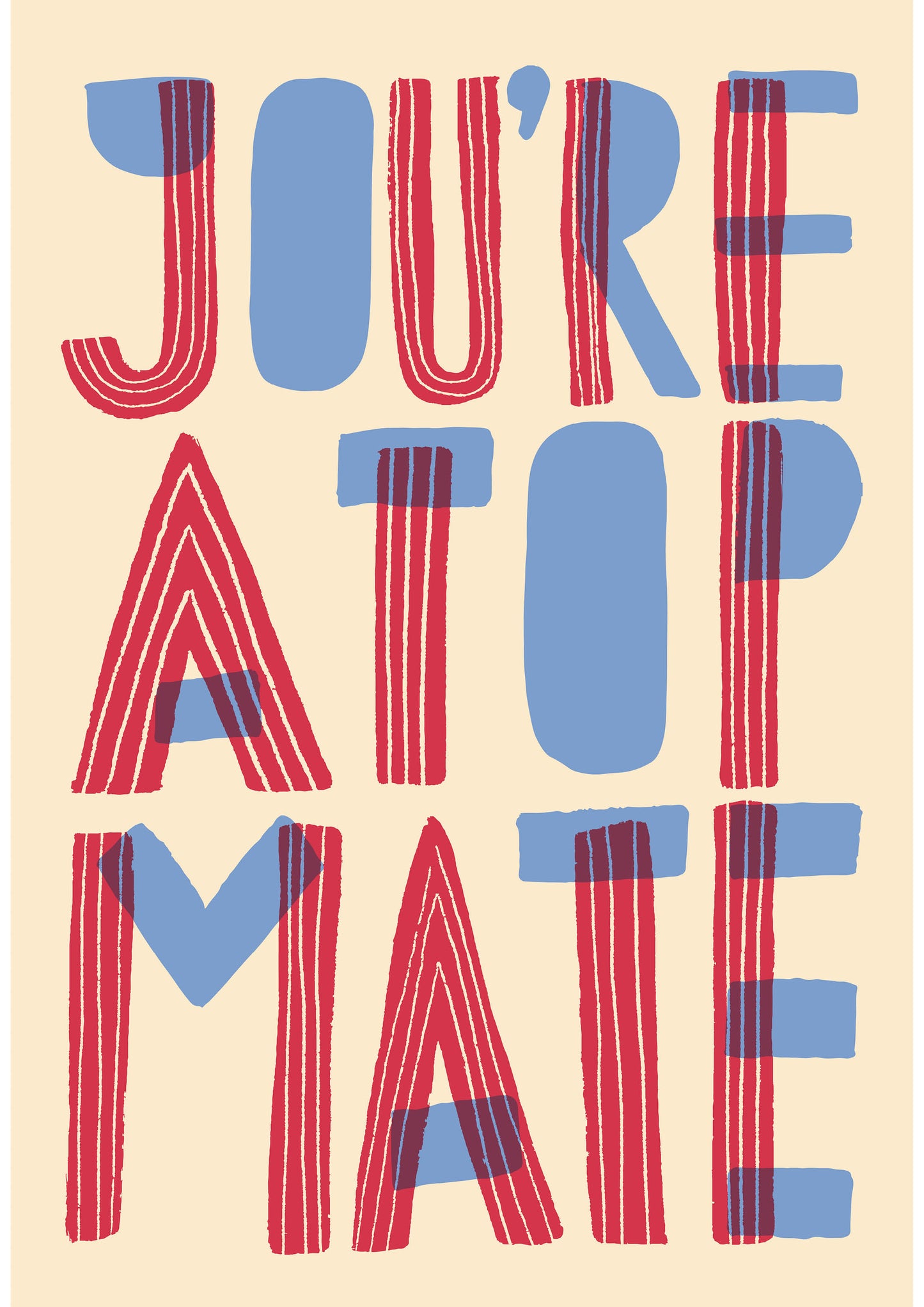 “Top mate” Katy Welsh UNFRAMED